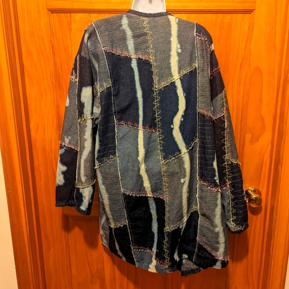 Denim patchwork jacket - Picture 2 of 3